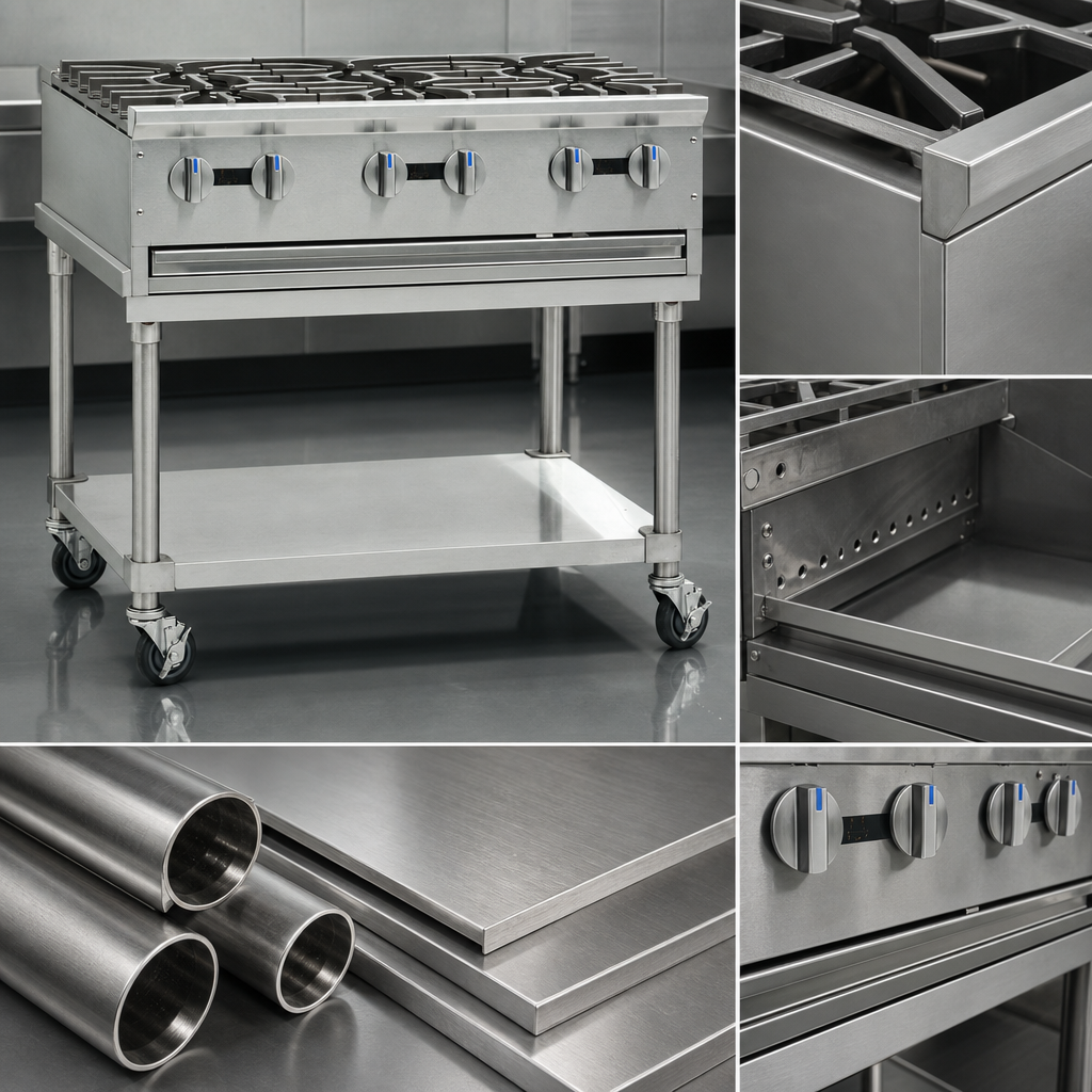 Heavy-Duty Stainless Steel Construction