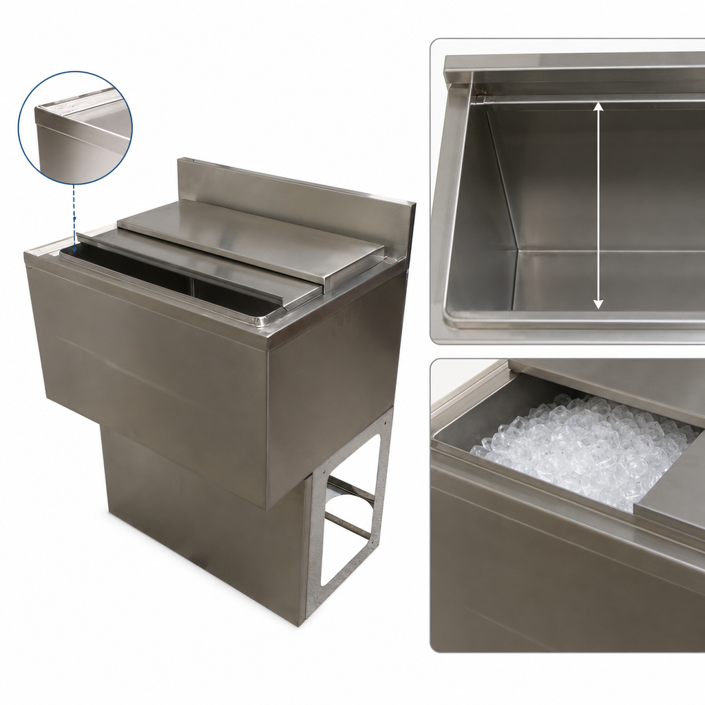 12-9/16 Inch Deep Bin