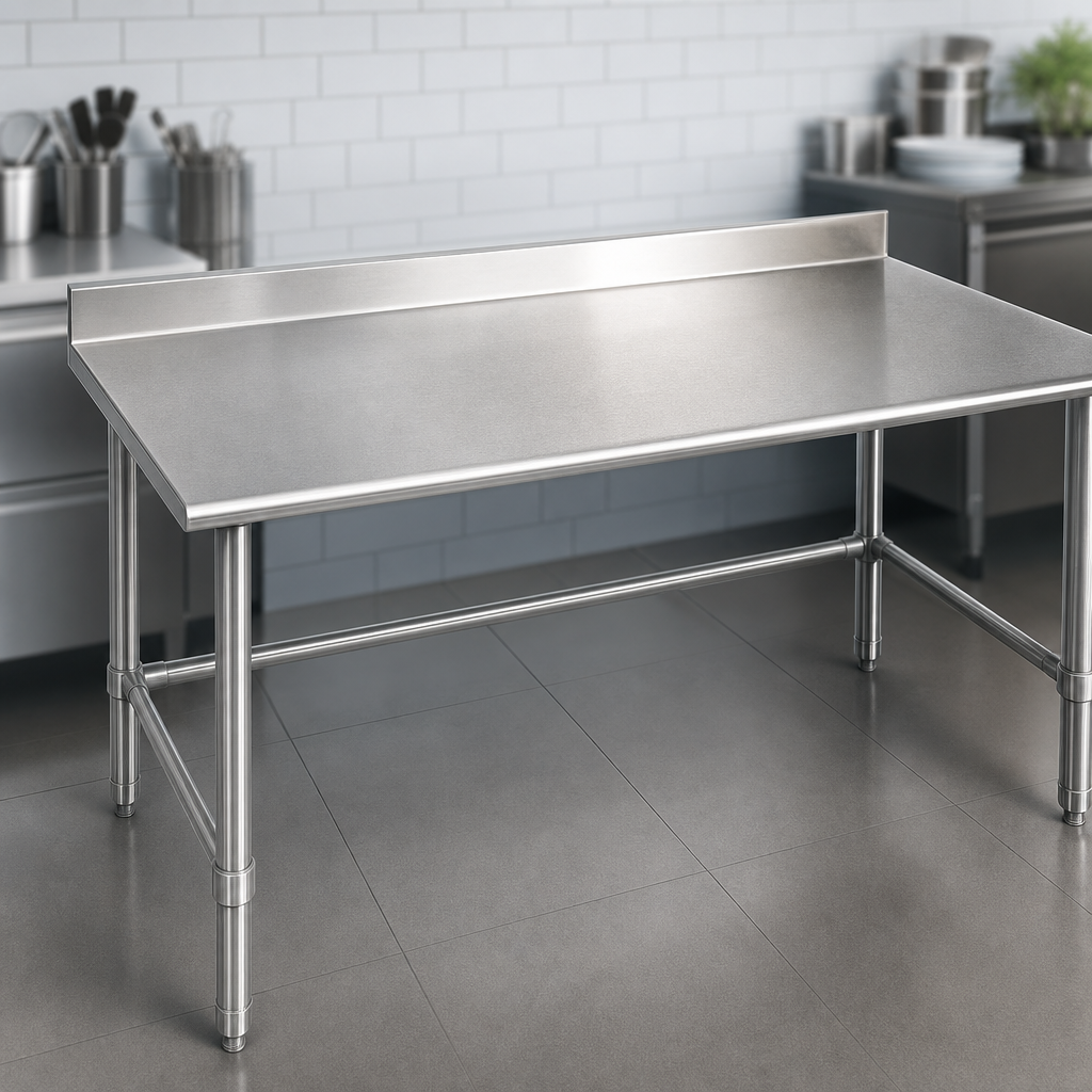 16-Gauge Stainless Steel Top