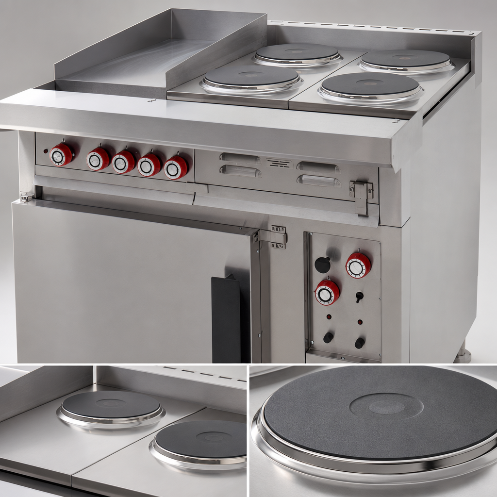 French Plate Cooking Surface