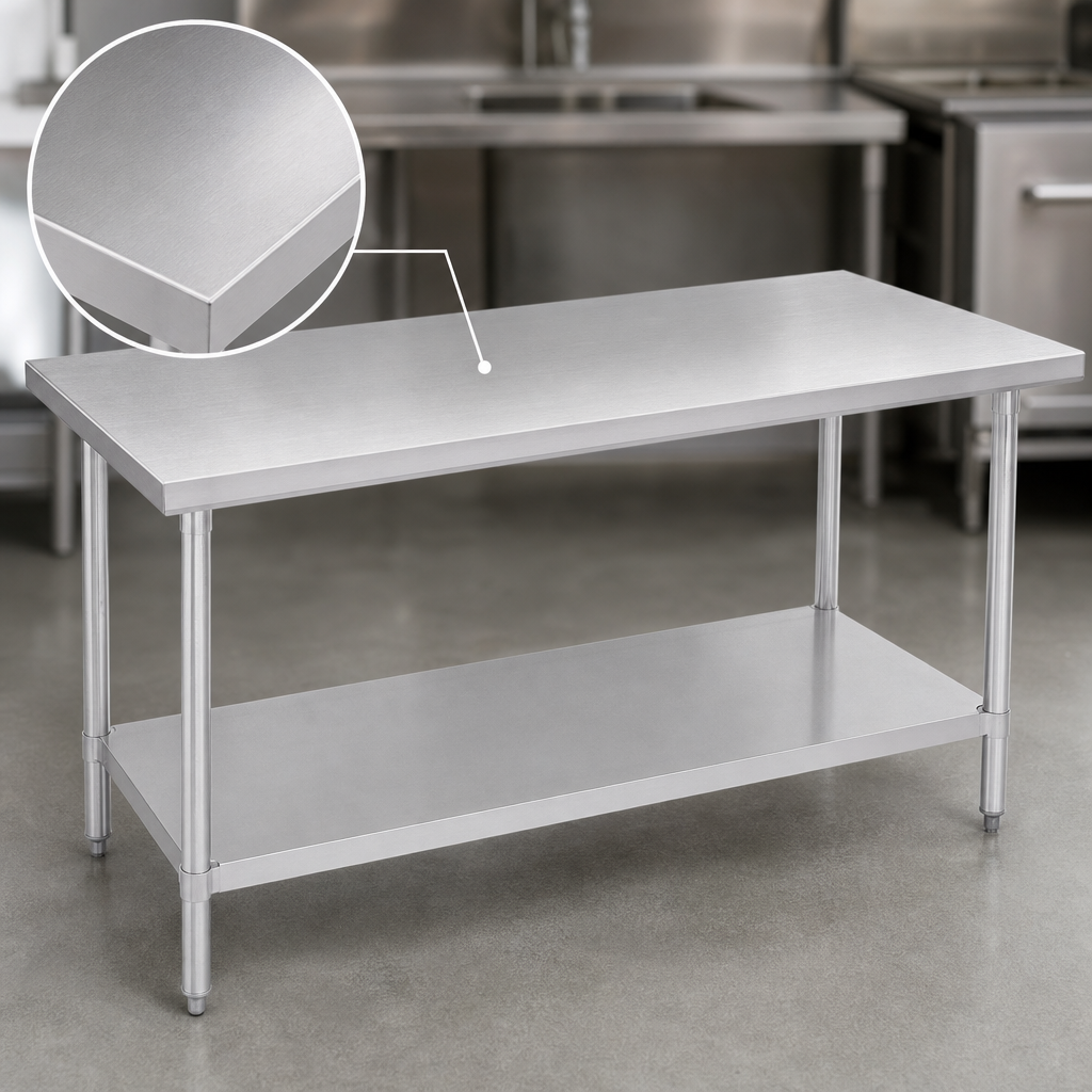 14 Gauge 300 Series Stainless Steel Top