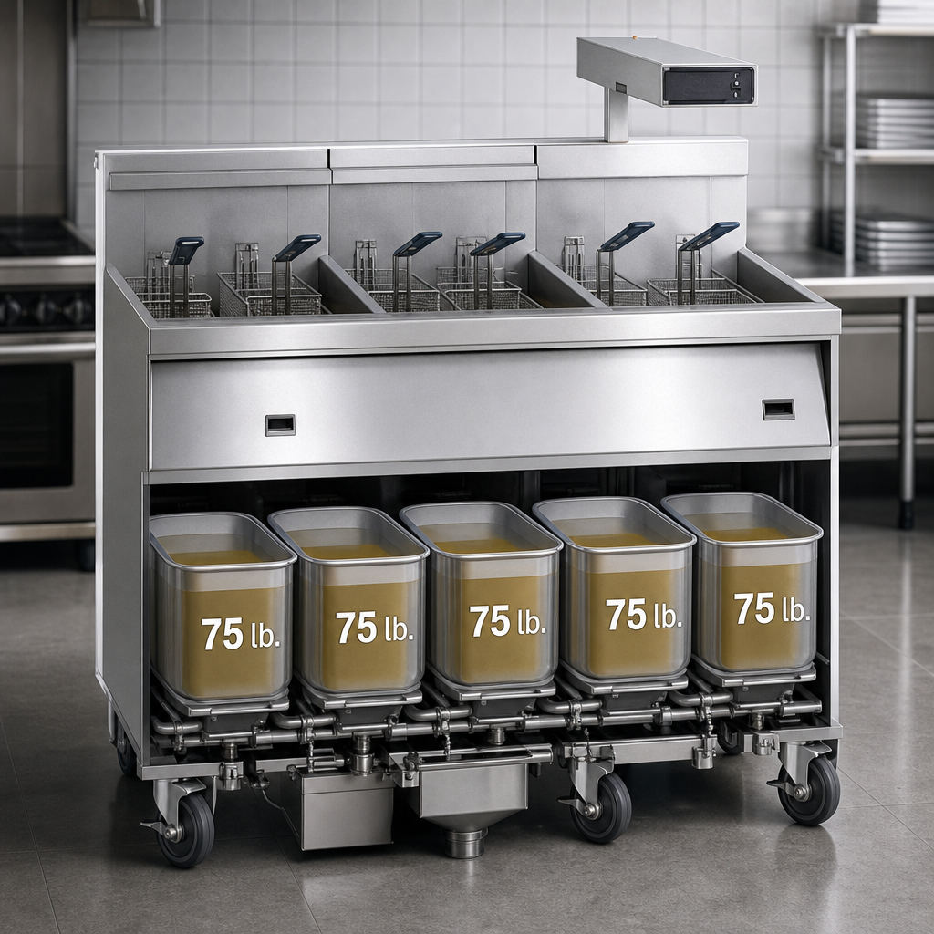 75 lb. Capacity Per Tank