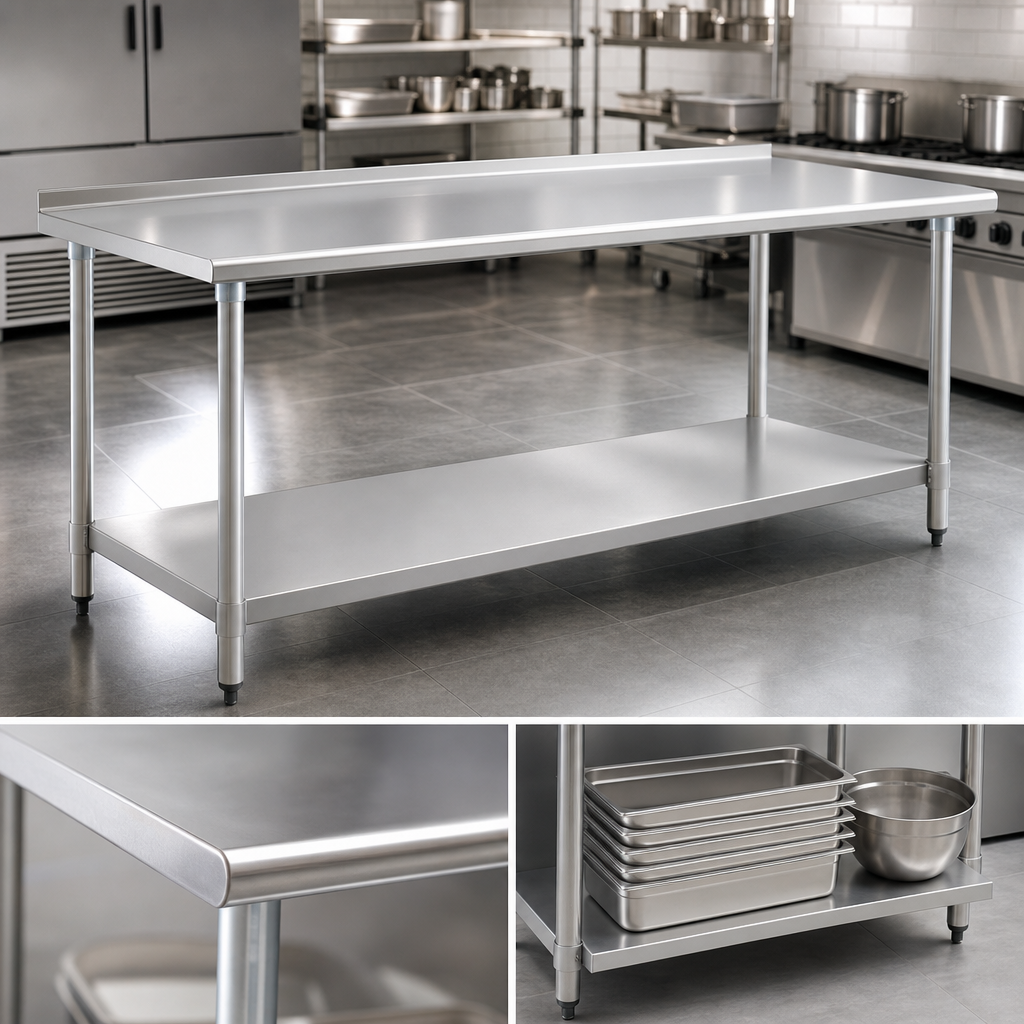 430 Stainless Steel Top and Undershelf