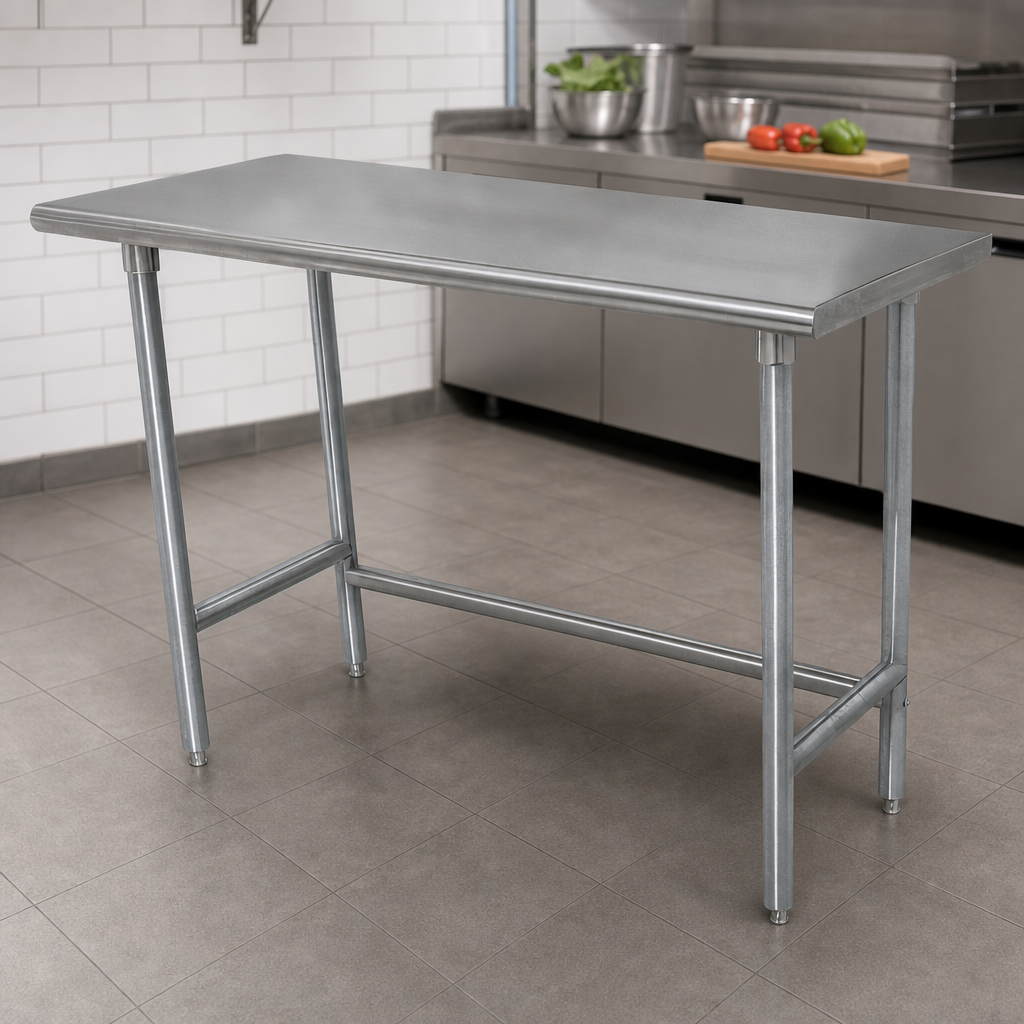 Open Galvanized Base