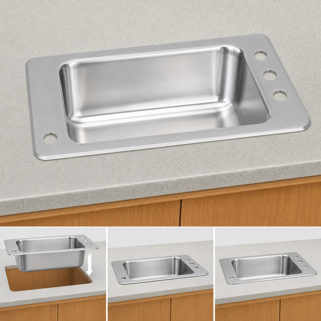 Self-Rimming Drop-In Design