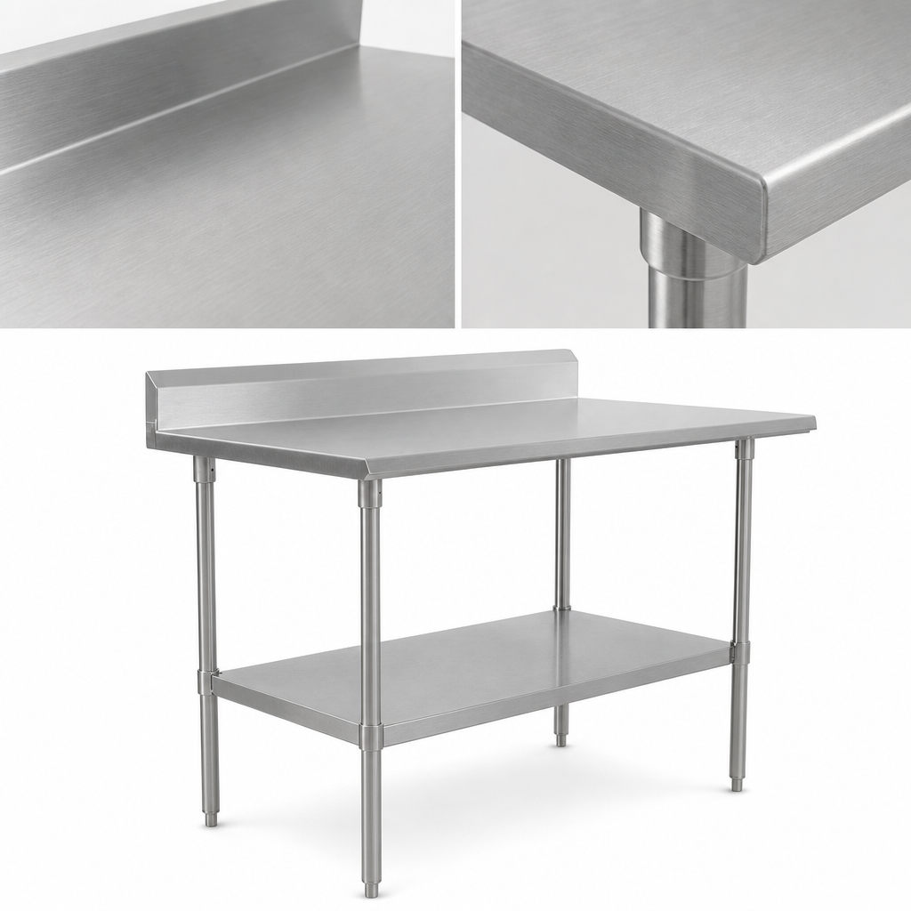 16-Gauge Type 300 Stainless Steel Top