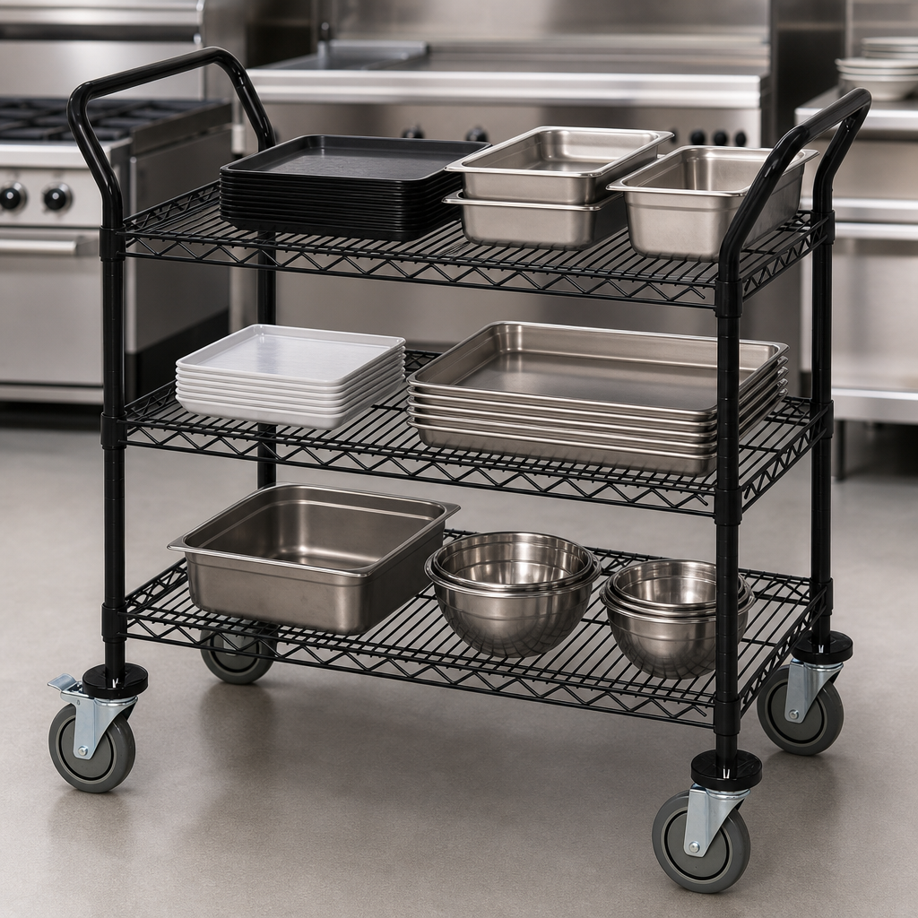 Three Wire Shelves