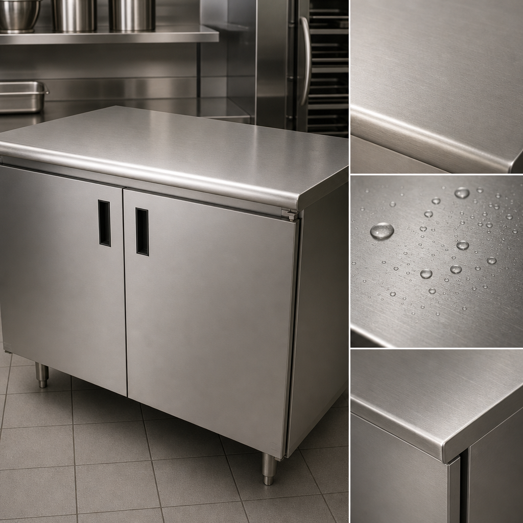 16 Gauge 304 Stainless Steel Top