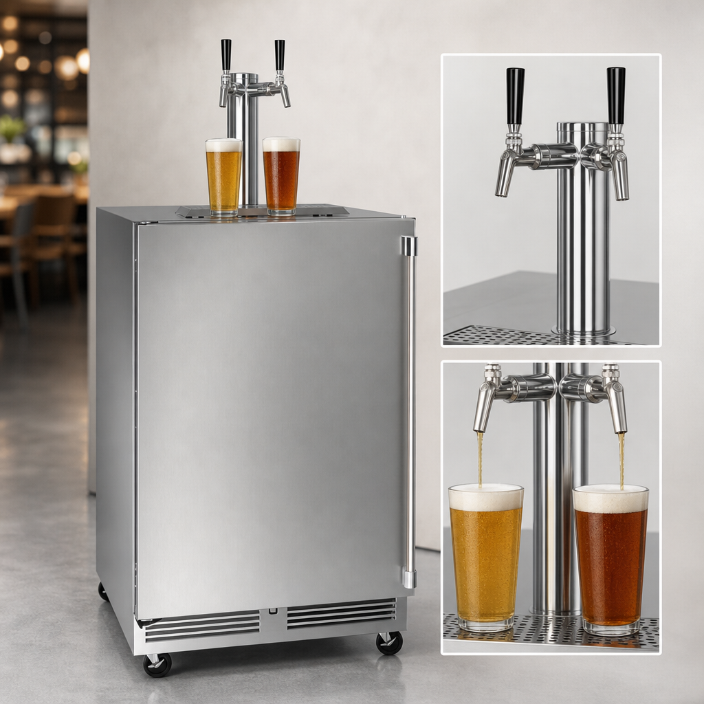Two-Faucet Draft Arm