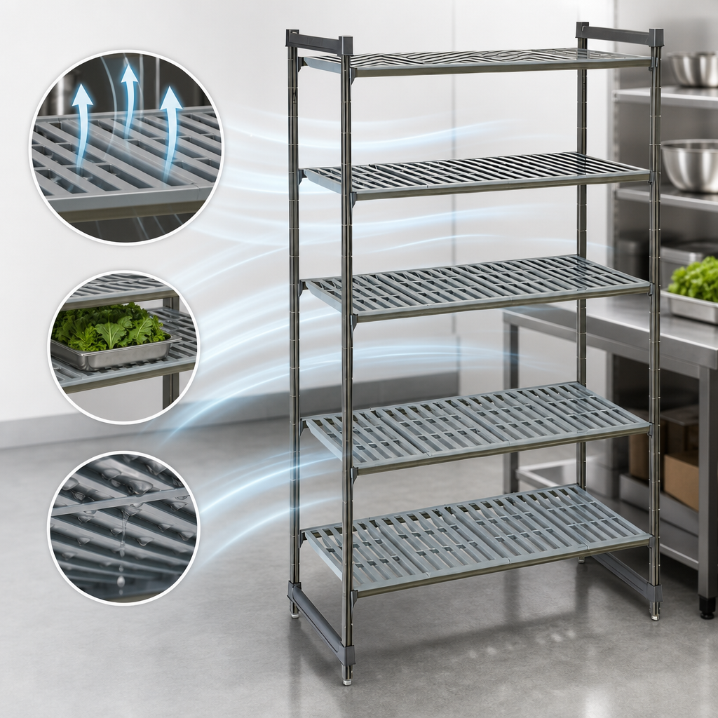 Vented Shelf Plates