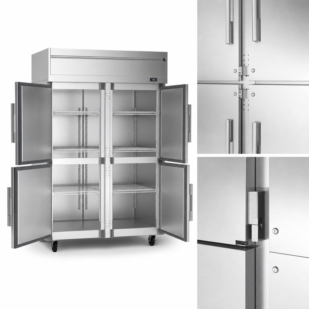 Four Half-Height Solid Doors