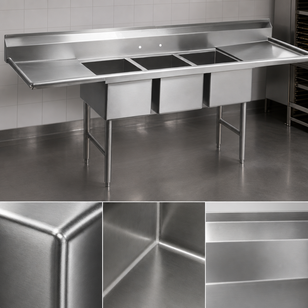 Heavy-Gauge Stainless Steel Construction