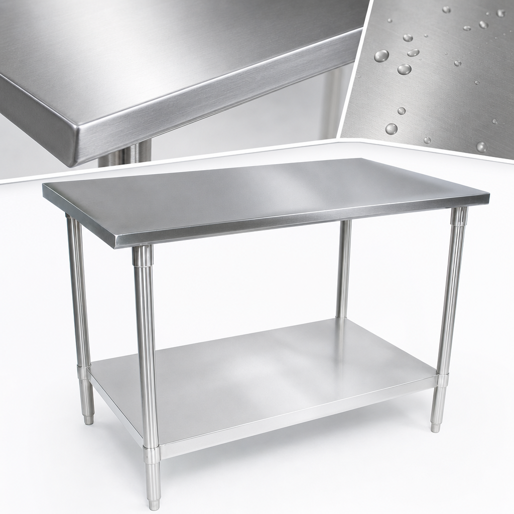 16-Gauge Type 300 Stainless Steel Top