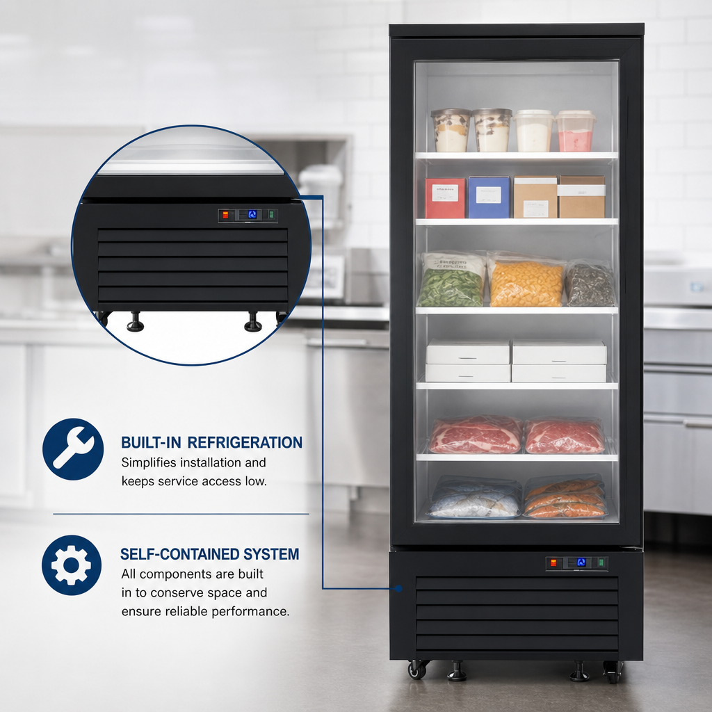 Bottom-Mount Self-Contained Refrigeration