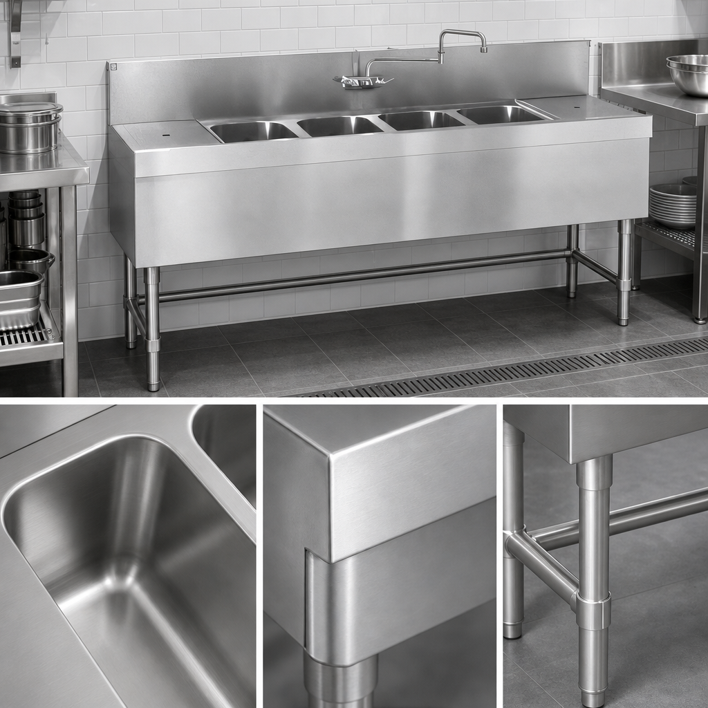 304 Stainless Steel Construction