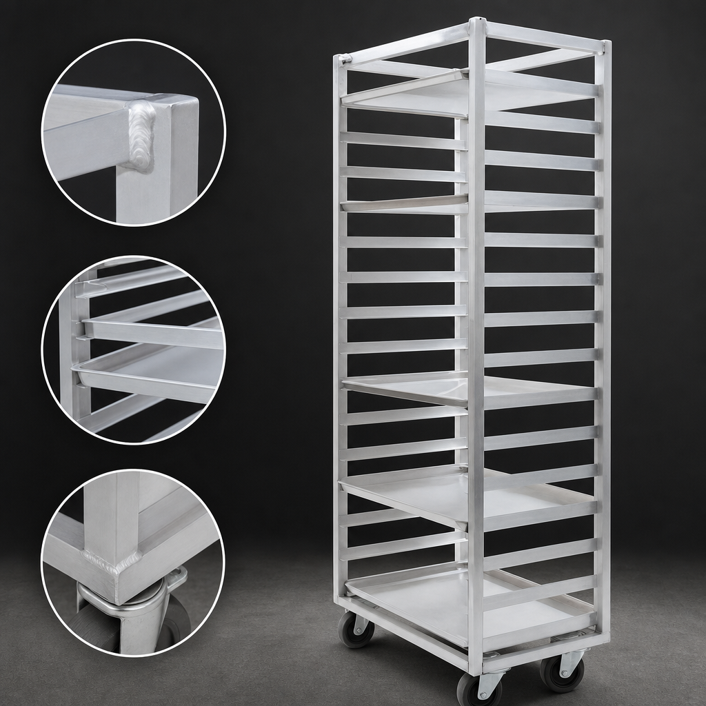 Heavy-Duty Welded Aluminum Construction