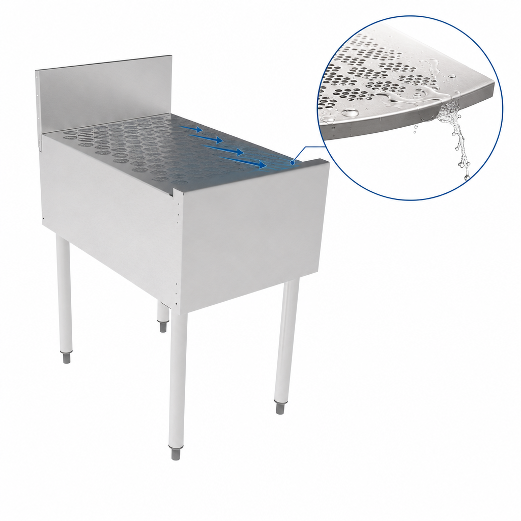 Pitched Drainboard Top