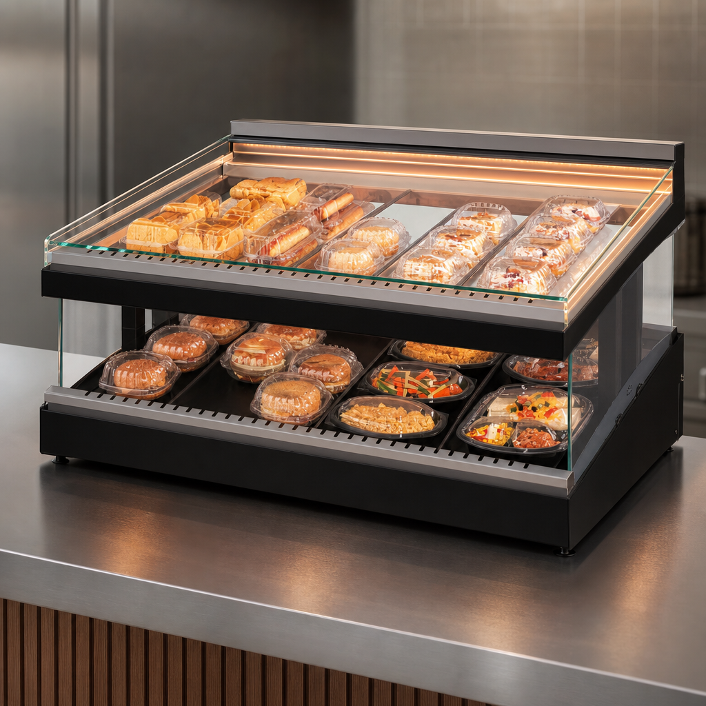 Heated Glass Shelf