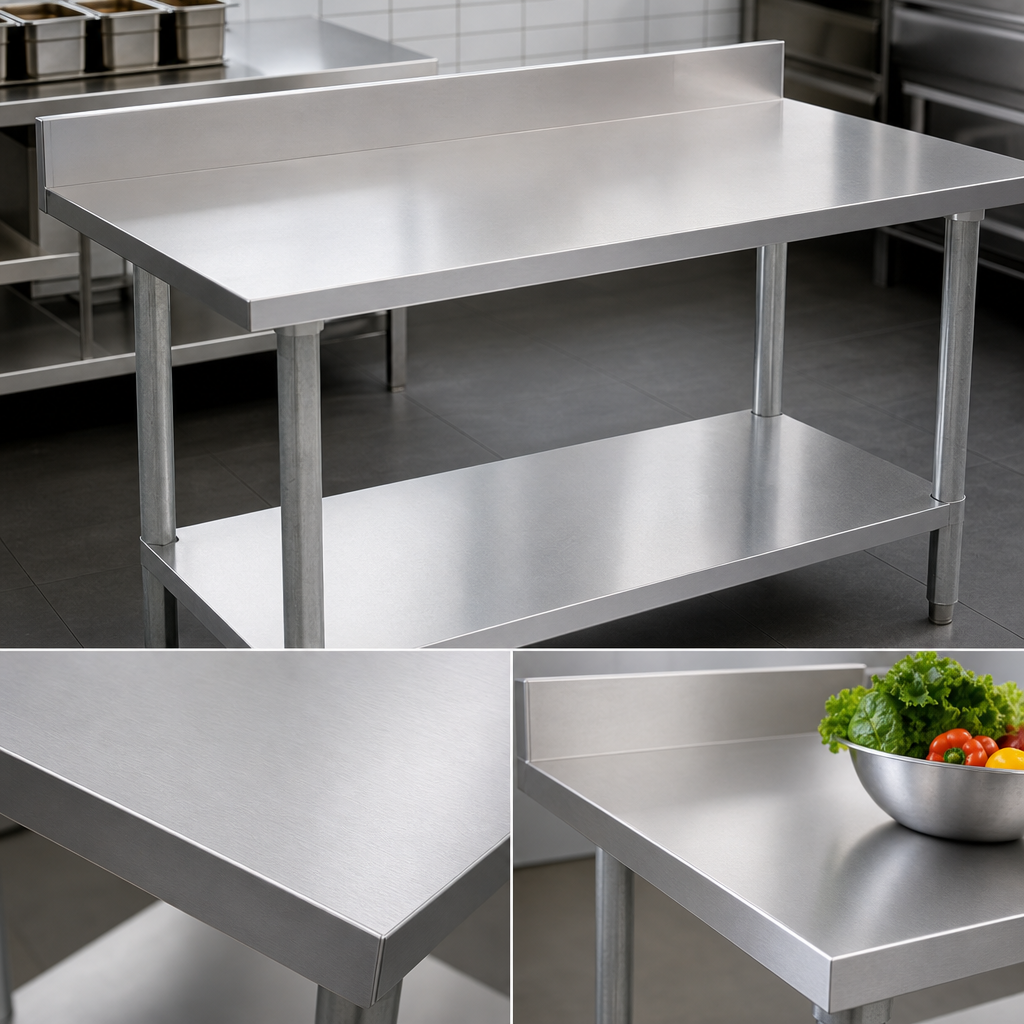18-Gauge 430 Stainless Steel Top