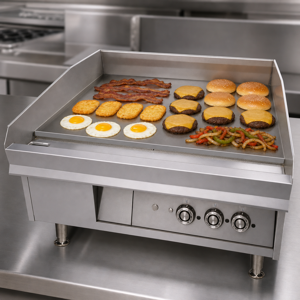 48-Inch x 23-Inch Cooking Surface