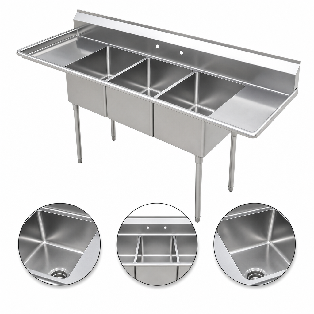 Three Large Compartments