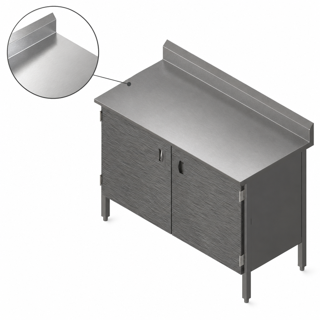 16-Gauge Type 300 Stainless Steel Top