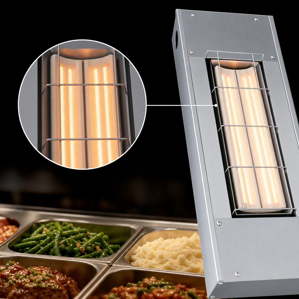 Double Ceramic Heat Strip