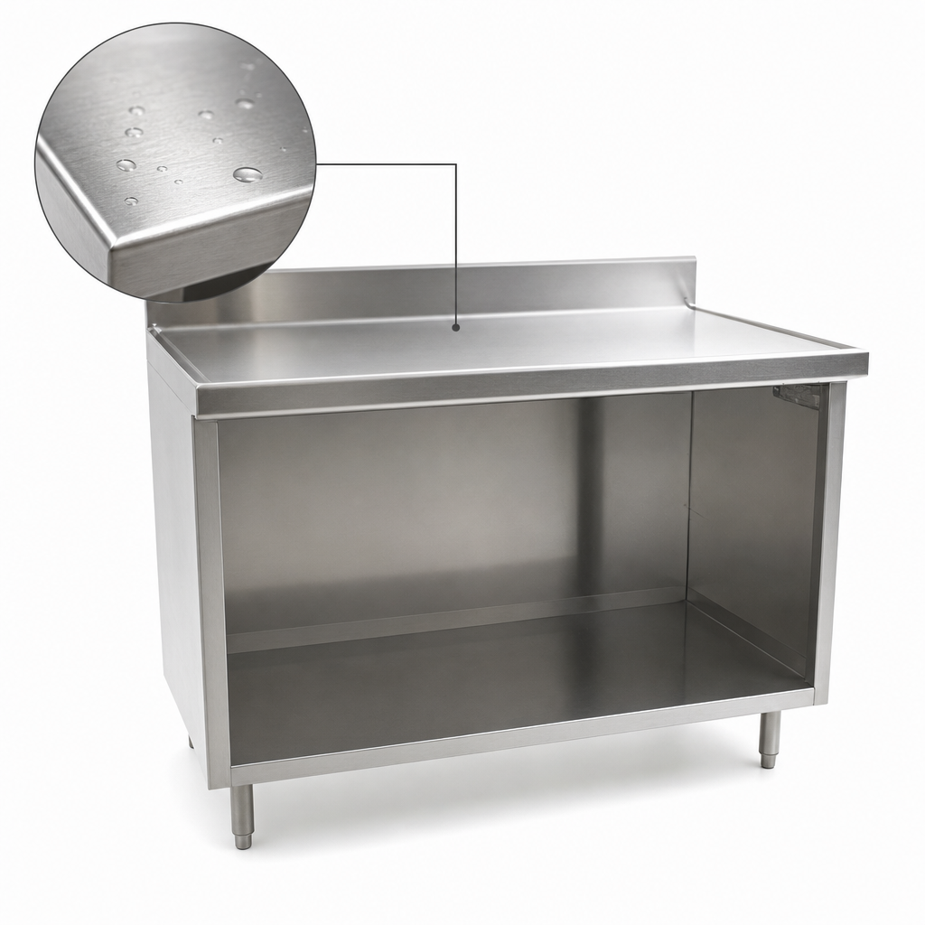 14/304 Stainless Steel Top