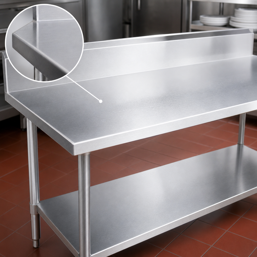 14-Gauge 300 Series Stainless Steel Top