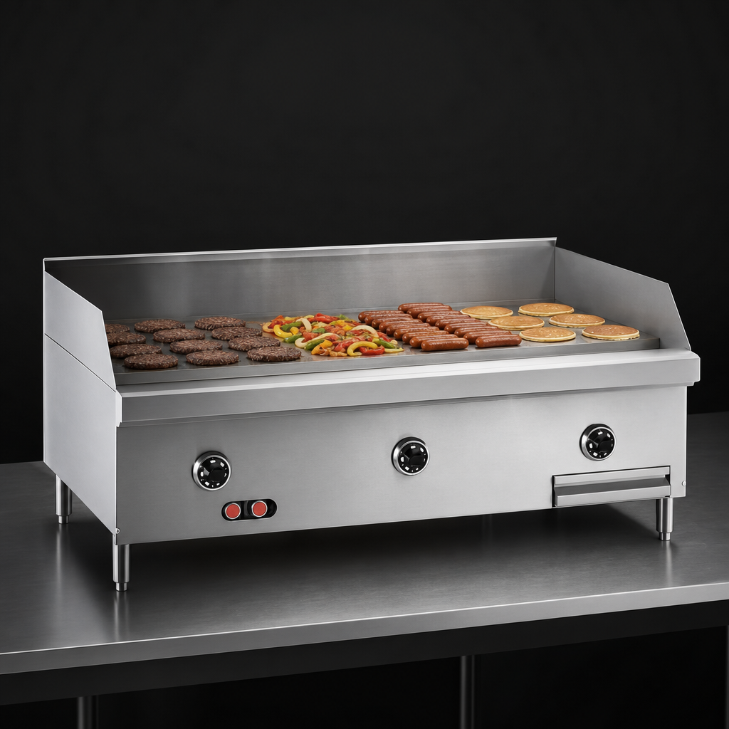 Wide Cooking Surface