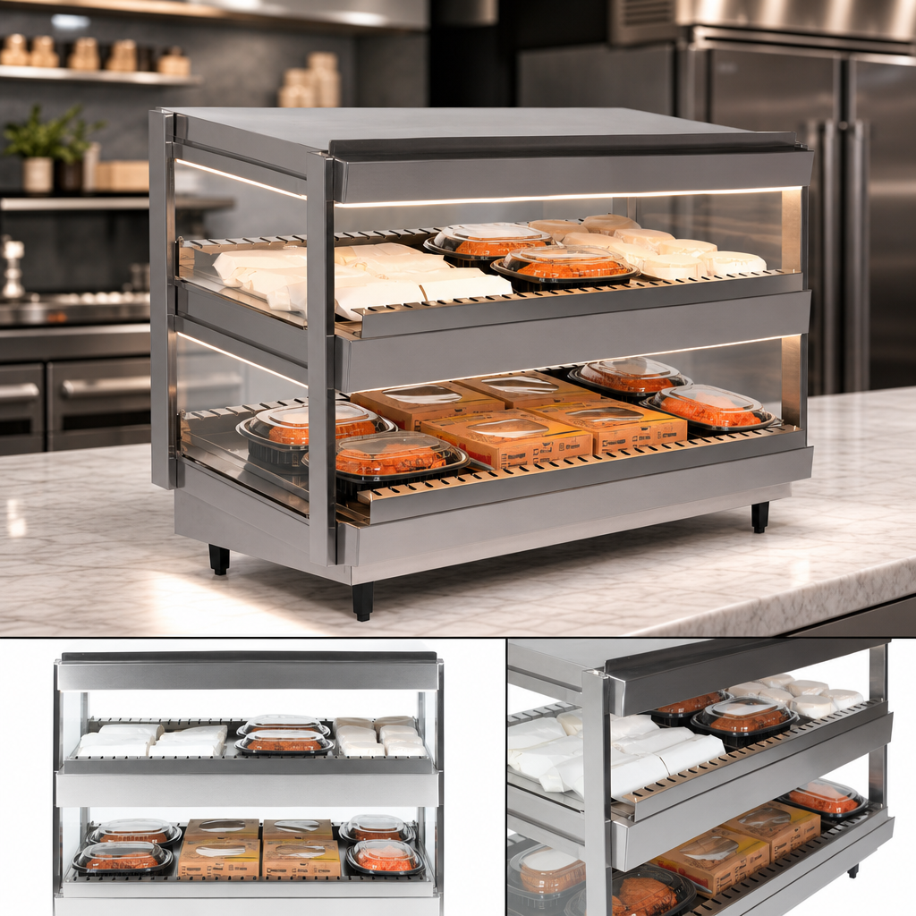 Dual Horizontal Shelves