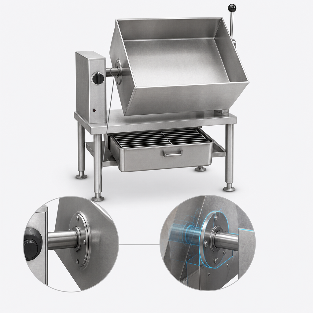 Center Trunnion Mounted Pan