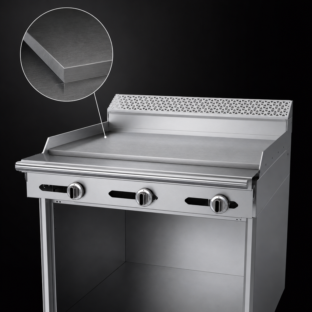 1-Inch Steel Plate Griddle