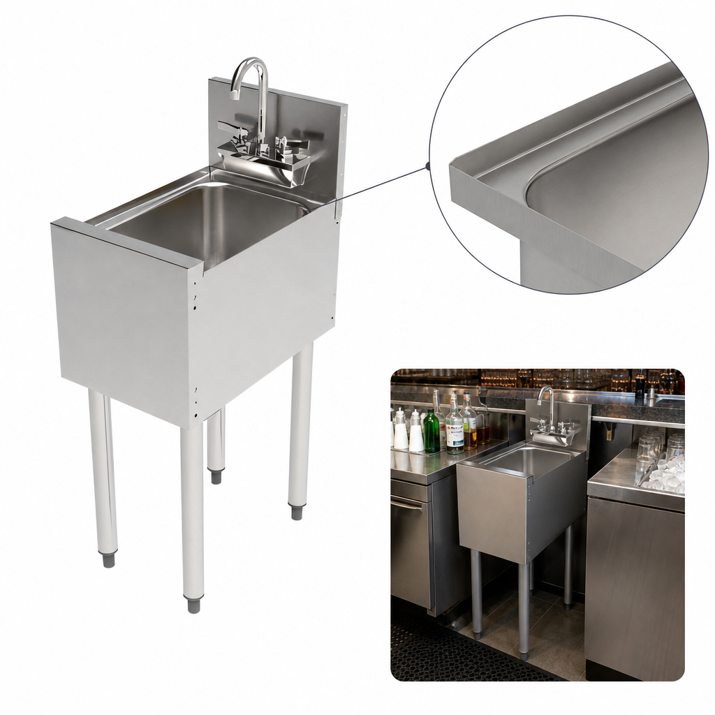 18-Gauge Stainless Steel Sink