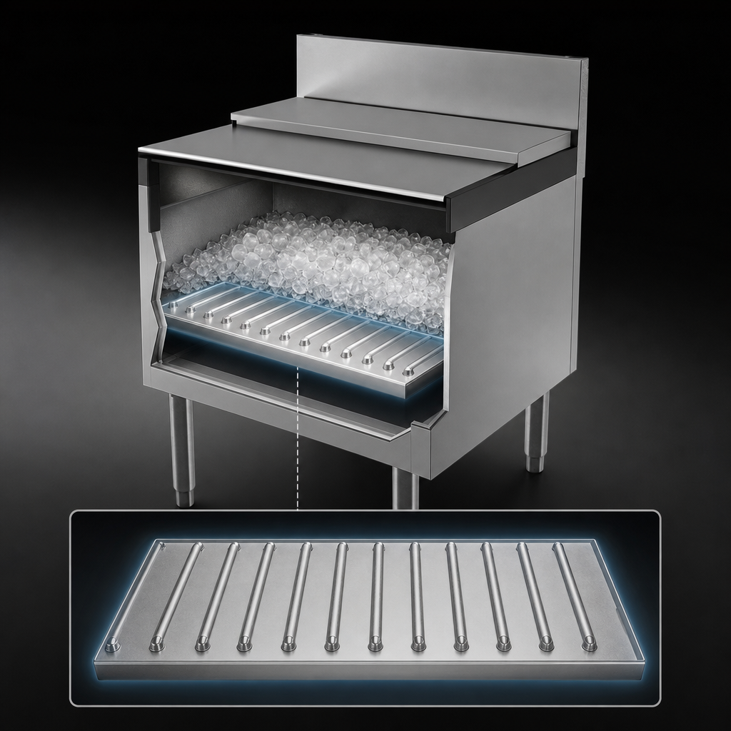 Concealed 10-Circuit Cold Plate
