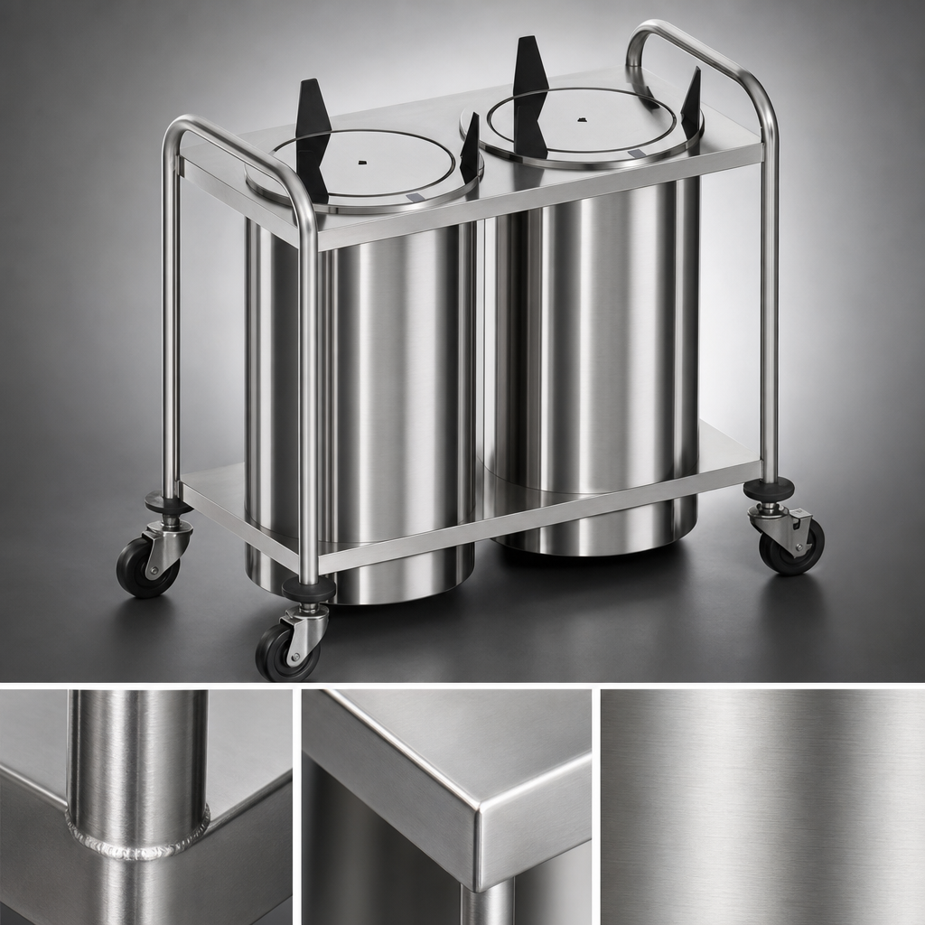 Heavy-Duty Stainless Steel Construction