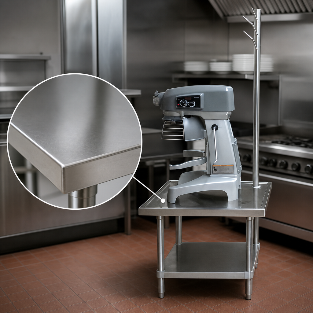 14/304 Stainless Steel Top