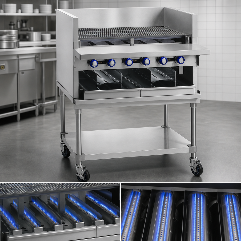 13 Stainless Steel Burners