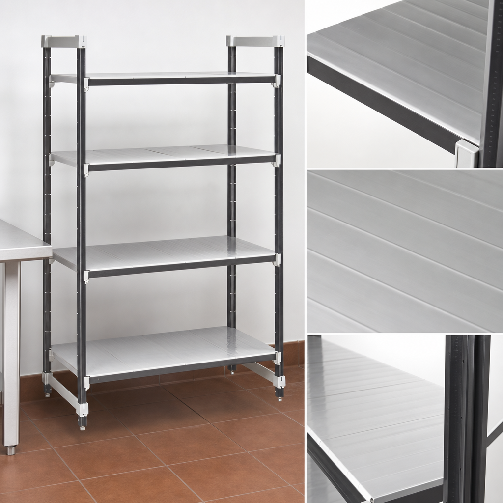 Solid Reinforced Shelf Plates