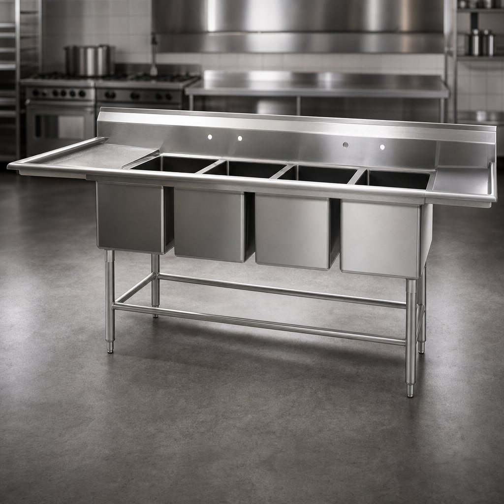 Heavy-Duty Stainless Steel Construction