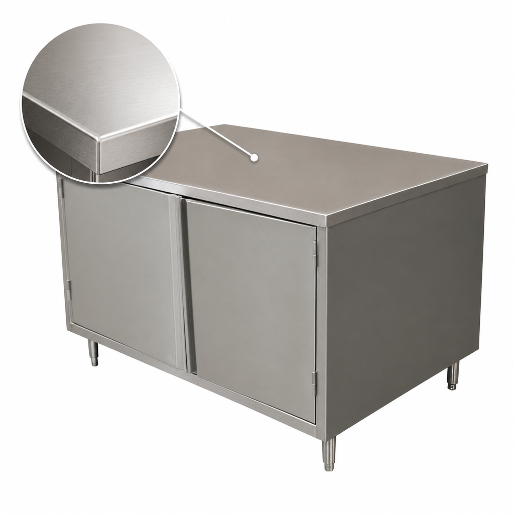14-Gauge Stainless Steel Top