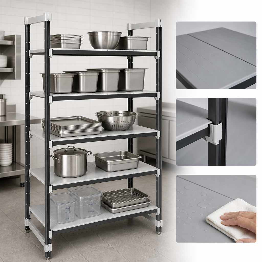 Solid Reinforced Shelf Plates