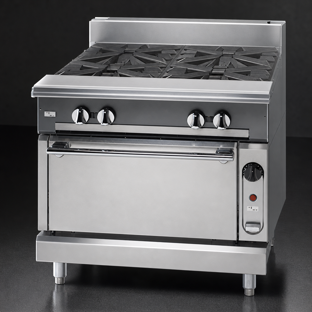 Heavy-Duty 36-Inch Charbroiler Range