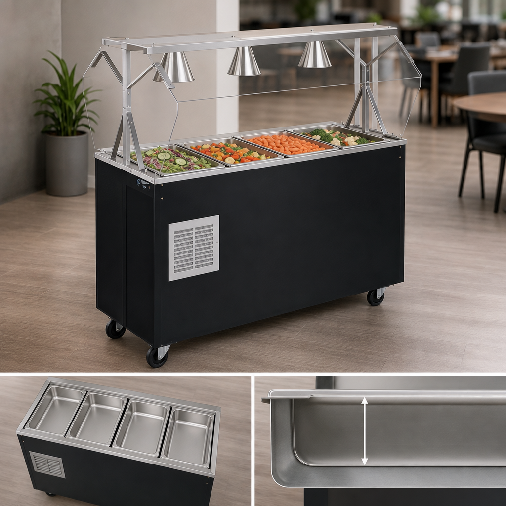 Refrigerated 4-Pan Design