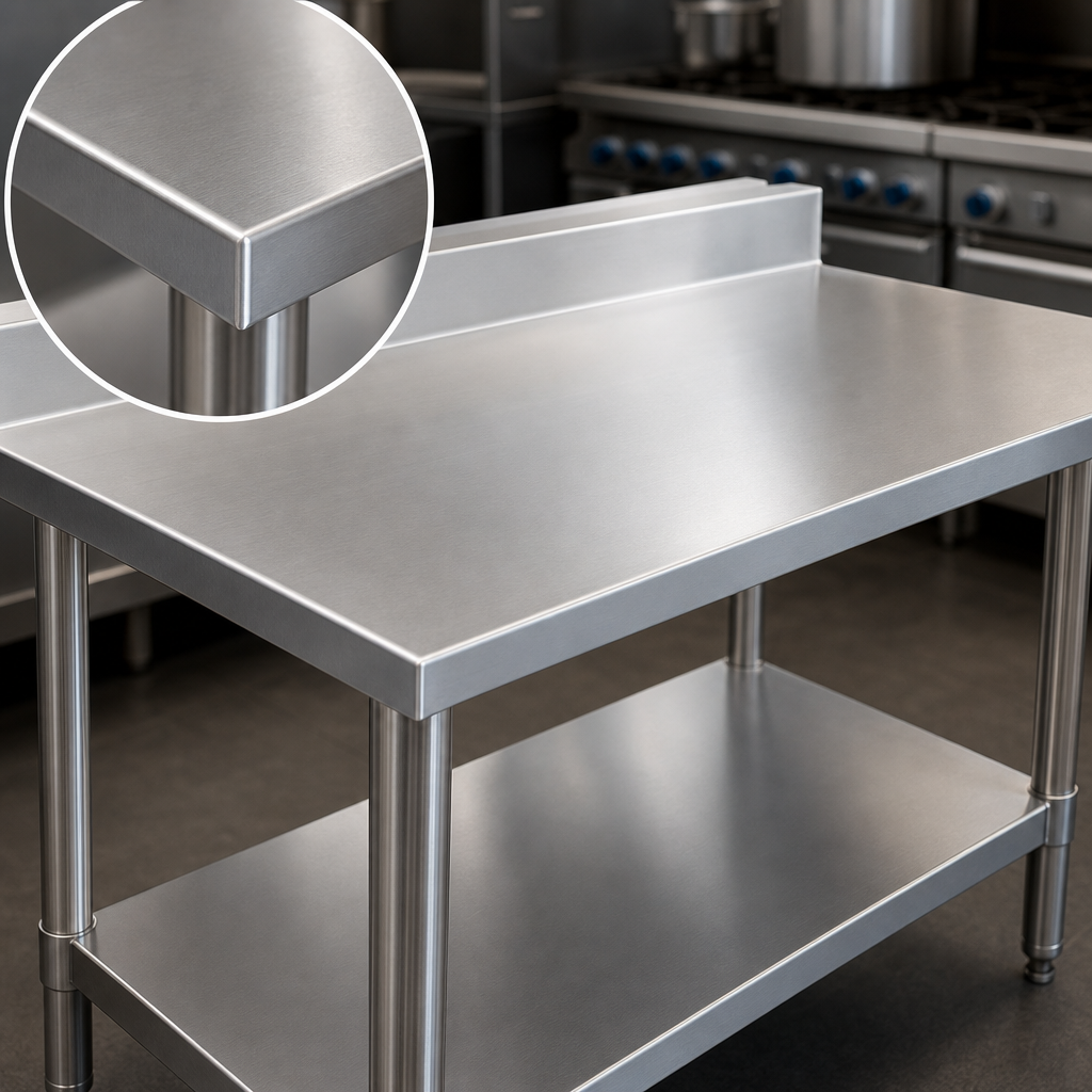 14-Gauge 300 Series Stainless Steel Top