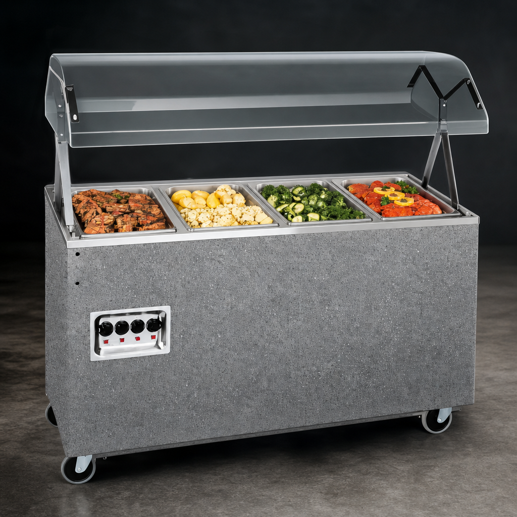 Four-Well Hot Food Station