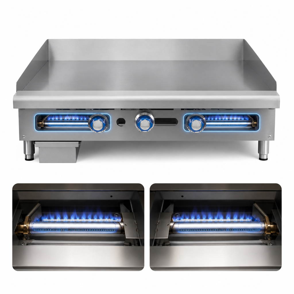 Dual Burners