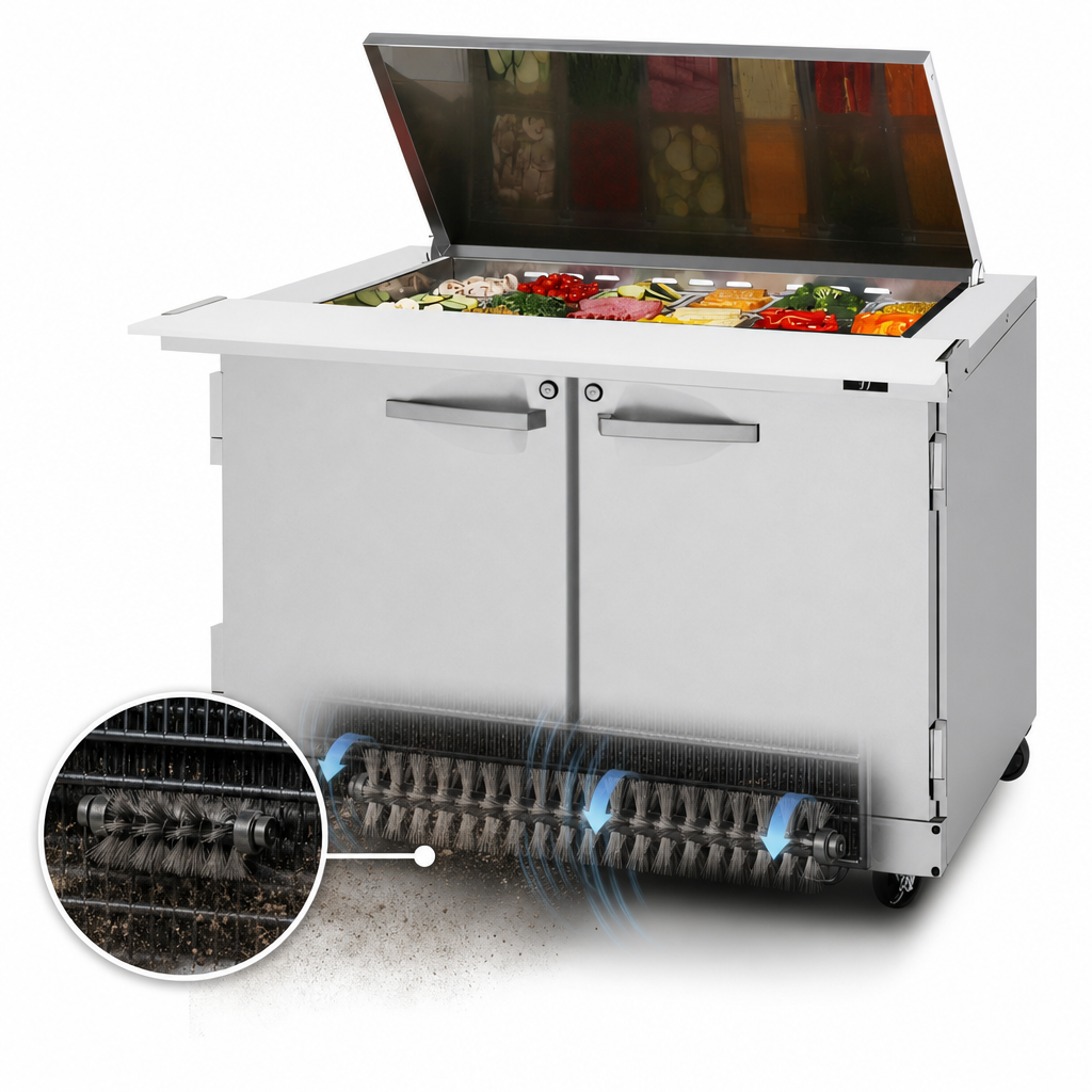 Self-Cleaning Condenser