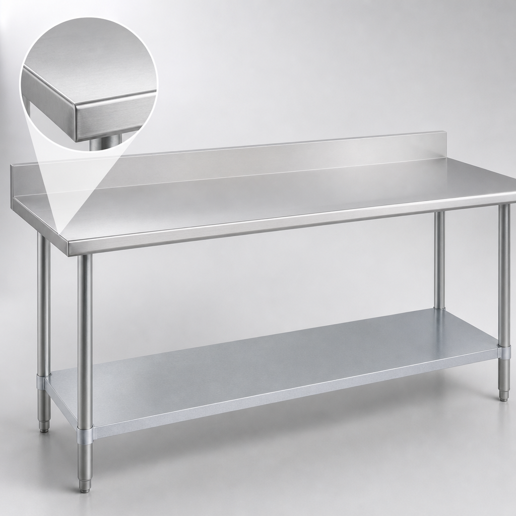 16-Gauge 300 Series Stainless Steel Top