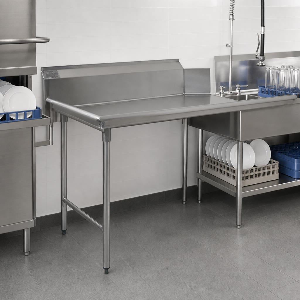 Straight Clean Dishtable